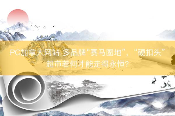 PC加拿大网站 多品牌“赛马圈地”，“硬扣头”超市若何才能走得永恒？